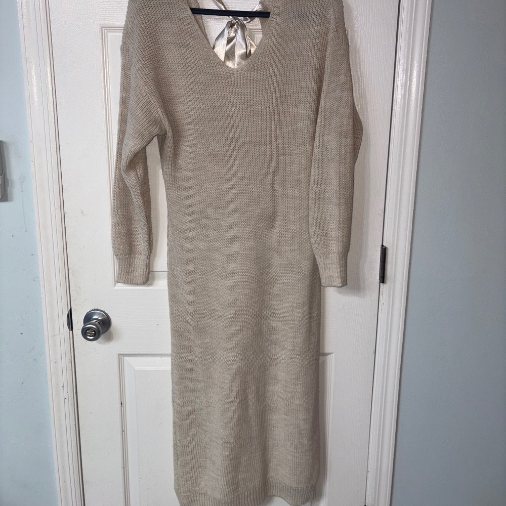 SWEATER DRESS